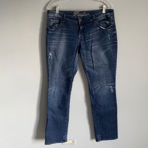 Delia Taylor Straight Leg Blue Jeans 13/14R